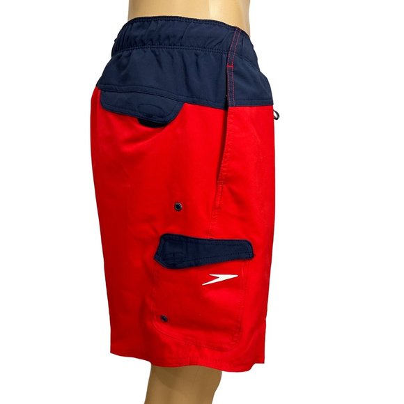 NWT Men's Speedo Marina Flex Volley Swim Shorts XL (1) - Picture 2 of 15